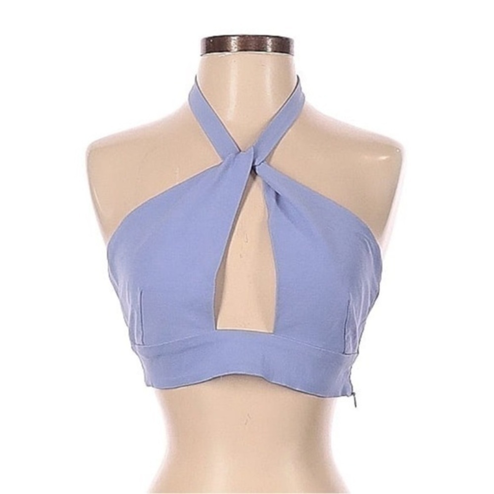 Paloma Wool Fyn Crop Top Size 38 Periwinkle